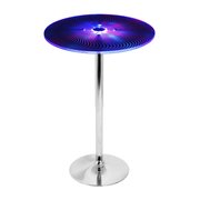 Lumisource Spyra Light Up Adjustable Bar Table BT-SPYRA